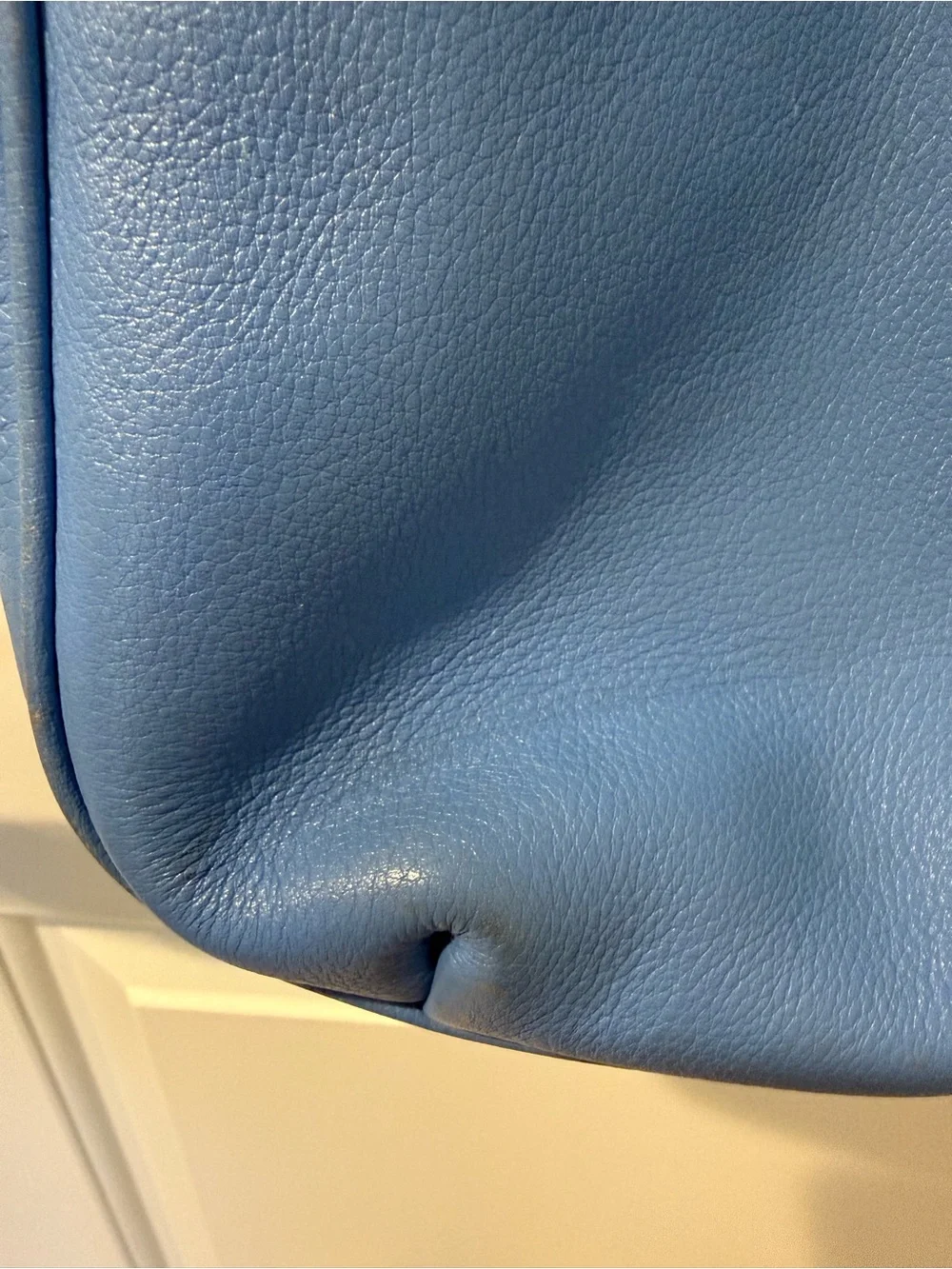 kate spade Blue Leather Crossbody Bag with Adjustable Strap